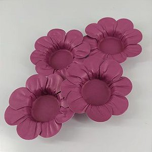 50 Forminhas Para Festa Flor Margarida Marsala