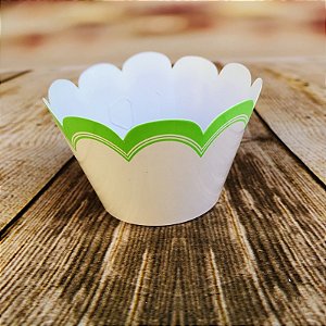 12 SAIA PARA CUPCAKE FRANCESINHA VERDE LIMÃO 12.48 (NC TOYS CUPCAKE)