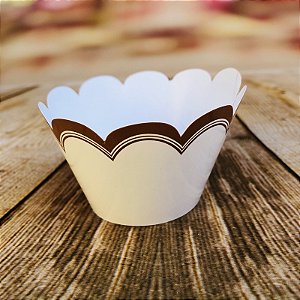 12 SAIA PARA CUPCAKE FRANCESINHA MARROM 12.47 (NC TOYS CUPCAKE)