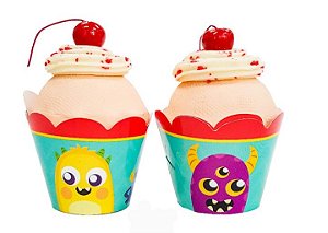 12 SAIA PARA CUPCAKE MONSTROS  83.9  ( NC TOYS CUPCAKE )