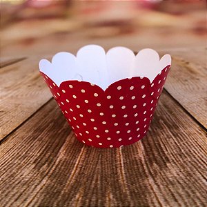 12 SAIA PARA CUPCAKE POÁ PINK/BRANCO 12.25 (NC TOYS CUPCAKE)