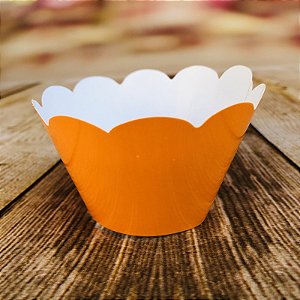 12 SAIA PARA MINI CUPCAKE LARANJA 20.20 (NC TOYS MINI CUPCAKE)
