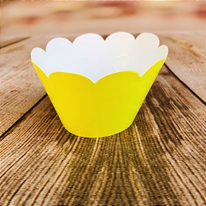 12 SAIA PARA MINI CUPCAKE AMARELO 20.2 (NC TOYS MINI CUPCAKE)