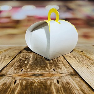 12 Maletinha Francesinha Amarela Bem Casado Lembrancinha P/Festa 13.33 (Nc Toys Bem Casado)