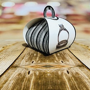 12 Maletinha Anel De Noivados Bem Casado Lembrancinha P/Festa 13.25 (Nc Toys Bem Casado)