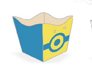 10 Cachepo Festa  Amarelinhos 9X9X7Cm Vazo Decoração  56.1  ( Nc Toys Cachepo )