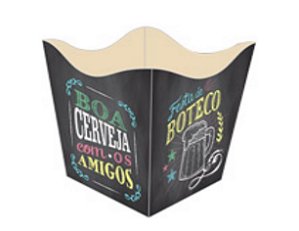 10 CACHEPO FESTA  BOTECO 9X9X7CM VAZO DECORAÇÃO  76.1  ( NC TOYS CACHEPO )