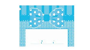 50 TAGS LEMBRANÇINHAS  LINHA LAÇO AZUL 27.15 (NC TOYS)