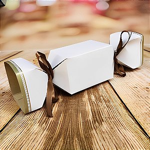 10 Caixa Bala Lembrancinha Festa Francesinha Ouro 8.43 (Nc Toys)