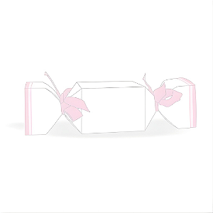 10 Caixa Bala Lembrancinha Festa Francesinha Rosa 8.41 (Nc Toys)