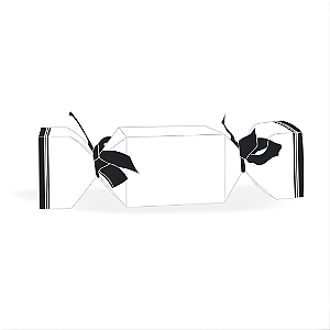 10 Caixa Bala Lembrancinha Festa Francesinha Preto 8.35 (Nc Toys)