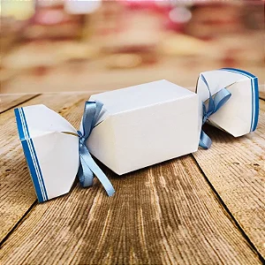 10 Caixa Bala Lembrancinha Festa Francesinha Azul 8.30 (Nc Toys)