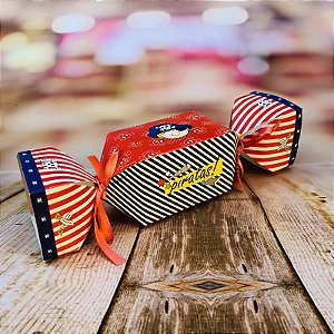 10 Caixa Bala Lembrancinha Festa Pirata 52.4 (Nc Toys)