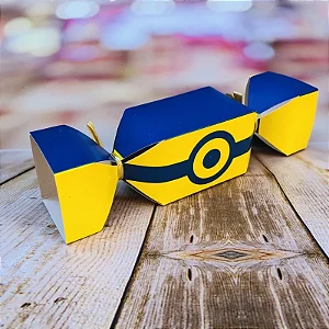 10 Caixa Bala Lembrancinha Festa Amarelinhos 56.4 (Nc Toys)