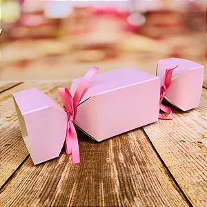 10 Caixa Bala Lembrancinha Festa Rosa 8.25 (Nc Toys)