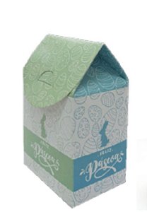 8 Caixa Milk Lembrancinha  Linha Feliz Páscoa  Cod 105.15   ( Nc Toys Milk )