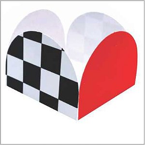 50 FORMINHAS TEMA CARROS PARA DOCES 4 PÉTALAS 3,3X3,3X2,2  10.56 (NC TOYS SIMPLES)