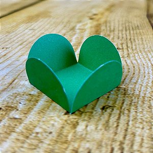 50 Forminhas Verde Bandeira Para Doces 4 Pétalas 3,3X3,3X2,2 10.8 (Nc Toys Simples)