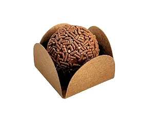 50 Forminhas Kraft Para Doces 4 Pétalas 3,3X3,3X2,2 10.90 (Nc Toys Simples) pedido 744