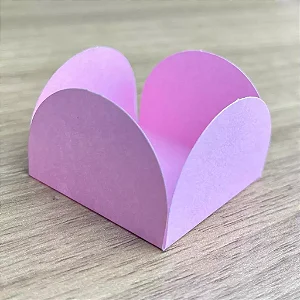 50 Forminhas Rosa Para Doces 4 Pétala Mini 3X3X2 Cm (70.9) Nc Toys Mini