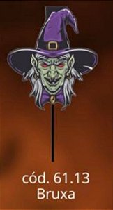 10 Palito Decorativo Halloween Bruxa   61.13 ( Nc Toys )