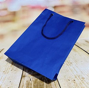 10 Sacola Surpresa Azul 23X16X6 ( Tema Festa )