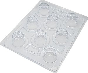 Forma Bwb Bombom Girassol 3 Partes C/ Silicone 30G Cod-915 (Bwb Especial)