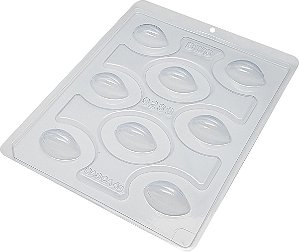 Forma Bwb Bombom Cacau 3 Partes C/ Silicone 10G Cod-9280 (Bwb Especial)