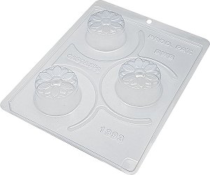 Forma Bwb Pão De Mel Girassol 3 Partes C/ Silicone 70G Cod-1393 (Bwb Especial)