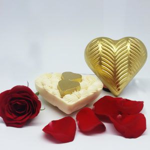 Forma Bwb Coração Textura Coração 3 Partes C/ Silicone 200G Cod-9396 (Bwb Especial)