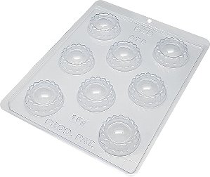 Forma Bwb Biscoito Recheado Coração 3 Partes C/ Silicone 15G Cod-875 (Bwb Especial)