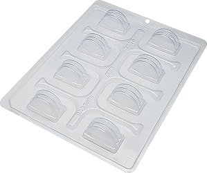 Forma Bwb Macarons 3 Partes C/ Silicone 22G Cod-9285 (Bwb Especial)