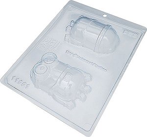 Minion Dave Forma Bwb Com Silicone 3 Partes Cod-11001 (Bwb Especial)
