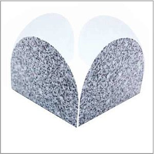 50 Forminhas Para Doces Imitação Glitter Prata 4 Pétalas 10.83 (Nc Toys Simples)