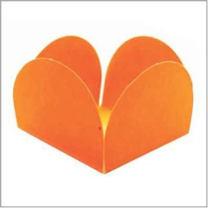 50 FORMINHAS PARA DOCES LARANJA NEON 4 PÉTALAS  10.81  (NC TOYS SIMPLES)