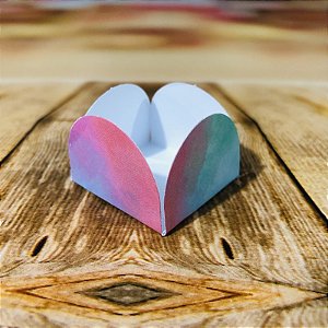 50 Forminhas Para Doces Tie Dye 4 Pétalas 103.1 Nc Toys Simples