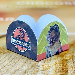 50 Forminhas Para Doces Dinossauro 4 Pétalas 87.2 (Nc Toys Simples)