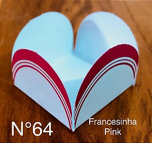 50 Forminhas Para Doces Francesinha Pink 4 Pétalas  10.71 (Nc Toys Simples)