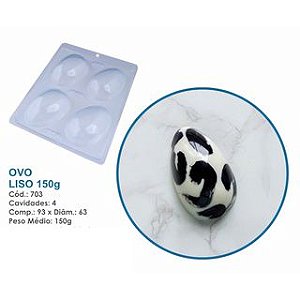 Forma Bwb Simples Ovo Liso 150G Cod:703 ( BWB SIMPLES ) Nova 10586  (BWB PASCOA)
