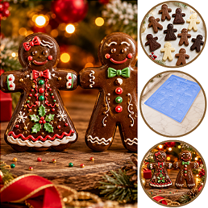 Forma Bwb Simples Biscoitinhos De Natal Cod:9735 ( BWB SIMPLES )