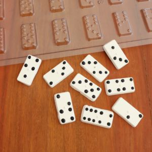 FORMA BWB SP DOMINÓ 4G SIMPLES  P/ CHOCOLATE COD-3648 (BWB SP SIMPLES)
