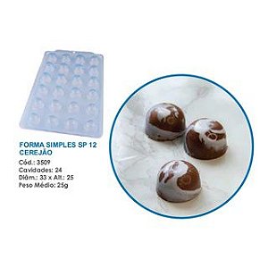 FORMA BWB SP SIMPLES 12 - CEREJÃO SP 25G COD-3509