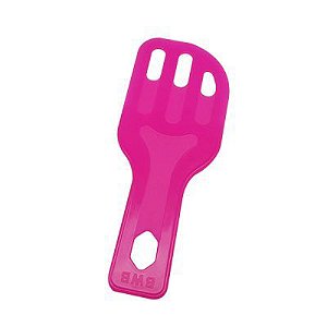 Espátula P/ Chocolate Vazada Rosa Cod-244 ( Bwb Espátula )