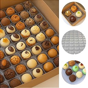 Placa Berço Para Doces 100 Cavidades (Yin) P0116