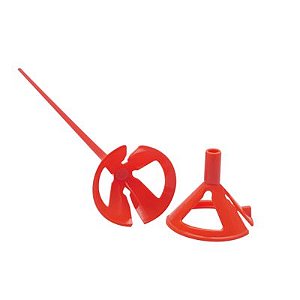 10 SUPORTES PARA BEXIGA 32CM   LARANJA SÓLIDO   COD-9493  (BWB SUPORTES)