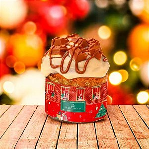 20 Cinta Para Mini Panetone Linha Sweet Home (Natal Jango)
