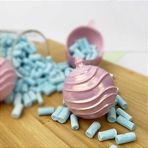 Forma Bwb Doces Finos 3 Partes C/ Silicone Bola De Natal Listrada 65Mm (Bwb Especial)
