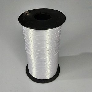 Fita de Cetim Branco 100 Metros 7Mm - Cód-201