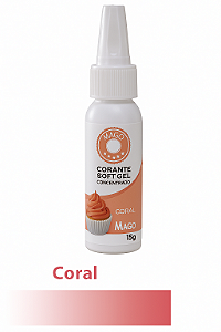 Corante Softgel 15G Coral Mago