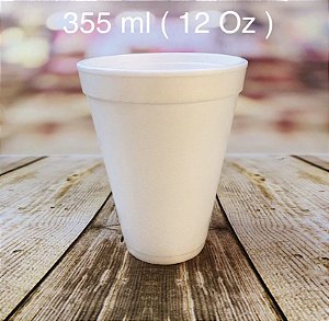 20 Copo Isopor Térmico 12 Oz 355Ml (Darnel)